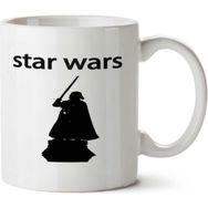 Art Hediye Star Wars Yazı Kılıç İki Tarafı Baskılı Kupa Bardak