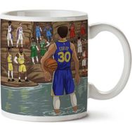 Art Hediye Stephen Curry Hepsine Karşı Nba Baskılı Kupa Bardak