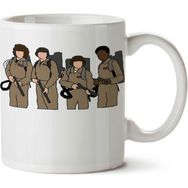 Art Hediye Stranger Things Hayalet Avcıları İki Tarafı Baskılı Kupa Bardak