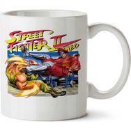 Art Hediye Street Fighter 2 Turbo İki Tarafı Baskılı Kupa Bardak