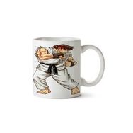 Art Hediye Street Fighter Warrior İki Tarafı Baskılı Kupa Bardak