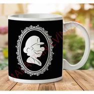 Art Hediye Super Mario Silhouette Kupa Bardak