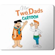 Art Hediye Taş Devri Jetsons Two Dads Cartoon Baskılı 23x19 cm Mouse Pad