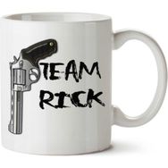 Art Hediye Team Rick İki Tarafı Baskılı Kupa Bardak