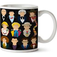 Art Hediye The Eleven Doctors Baskılı Kupa Bardak