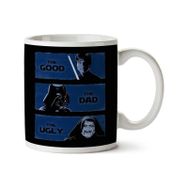 Art Hediye The Good The Dad And The Ugly Star Wars İki Tarafı Baskılı Kupa Bardak