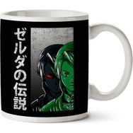 Art Hediye The Hero Of Time Dark Link And Link Legend Of Zelda Iki Tarafı Baskılı Kupa Bardak