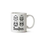 Art Hediye The Troopers Beatles Star Wars İki Tarafı Baskılı Kupa Bardak