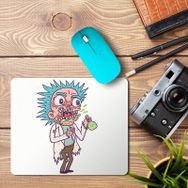Art Hediye Tiny Rick 2 Baskılı 23x19 cm Mouse Pad