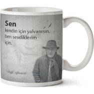 Art Hediye Tuncel Kurtiz Sen Kendin için Yalvarırsın Baskılı Kupa Bardak