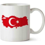 Art Hediye Türkiye Haritası Baskılı Kupa Bardak
