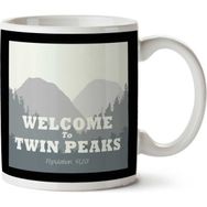 Art Hediye Twin Peaks Welcome Baskılı Kupa Bardak