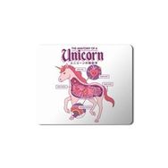Art Hediye Unicorn Anatomy 2 Baskılı 23x19 cm Mouse Pad