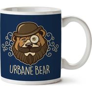 Art Hediye Urbane Bear Baskılı Kupa Bardak