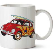 Art Hediye Volkswagen Beetle Baskılı Kupa Bardak