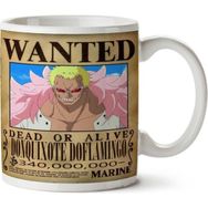 Art Hediye Wanted Donquixote Doflamingo Anime Aranıyor İki Tarafı Baskılı Kupa Bardak