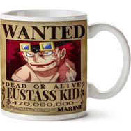 Art Hediye Wanted Eustass Kid Anime Aranıyor İki Tarafı Baskılı Kupa Bardak