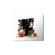 Art Hediye Yeni Yıl Merry Christmas Yılbaşı'na Özel F Harfi 23x19 cm Mouse Pad