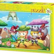 Art Kids 4501 Üç Küçük Kahraman 34x48 cm 50 Parça Puzzle