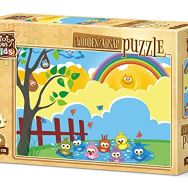 Art Kids Banyo Zamanı 25 Parça Ahşap Puzzle