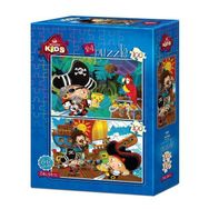 Art Kids Korsanlar 2x100 Parça Puzzle