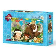 Art Kids Mağara Çocukları 100 Parça Puzzle