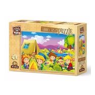 Art Kids Meraklı Kampçılar 25 Parça Ahşap Puzzle