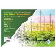 Art Liva Fon Kartonlu 30 Sayfa 35x50 200 gr Sanatsal Resim Defteri