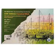 Art Liva Multi Teknik 20 Sayfa 35x50 200 gr Sanatsal Resim Defteri