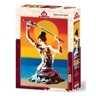Art Puzzle 1000 Parça Trenle Yolculuk Puzzle