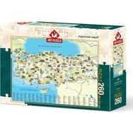 Art Puzzle 4288 260 Parça Türkiye Kültür Haritası Puzzle