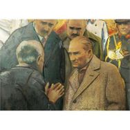 Art Puzzle 4589 1000 Parça Atatürk ve Depremzede Puzzle