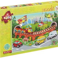 Art Puzzle 50 Parça Trafik