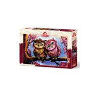 Art Puzzle 5211 1000 Parça Aşık Baykuşlar Puzzle
