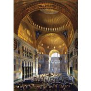 Art Puzzle 5252 1000 Parça Ayasofya Camiinde İlk Namaz Puzzle