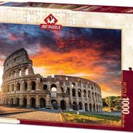 Art Puzzle 5265 1000 Parça Colosseumda Gün Batımı Puzzle