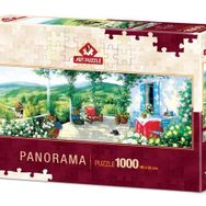 Art Puzzle 5349 Verandadaki Misafir 1000 Parça Panorama Puzzle