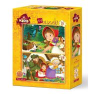 Art Puzzle 5550 12+24 Parça Kırmızı Pelerinli Kız Puzzle