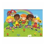 Art Puzzle 5551 12+24 Parça Eğlenen Çocuklar Puzzle