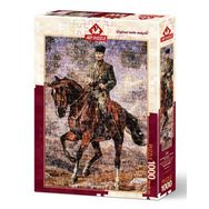 Art Puzzle Atatürk Sakarya İsimli Atıyla Kolaj 1000 Parça Puzzle