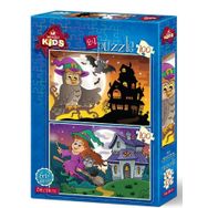 Art Puzzle Baykuş ve Tatlı Cadı