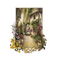 Art Puzzle Çiçekli Ara Sokak 500 Parça Puzzle