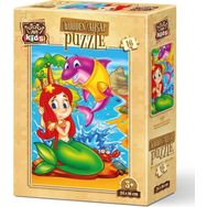 Art Puzzle Denizkızı ve Arkadaşları 16 Parça Ahşap Puzzle