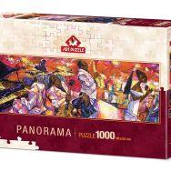 Art Puzzle Jazz'ın Renkleri 1000 Parça Panorama Puzzle