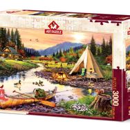 Art Puzzle Kamp Dostları 3000 Parça Puzzle