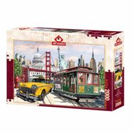 Art Puzzle Kolaj Amerika 2000 Parça Puzzle