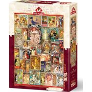 Art Puzzle Nouveau Poster 1500 Parça Puzzle