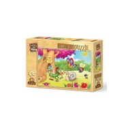 Art Puzzle Ressam Tırtıl 25 Parça Ahşap Puzzle
