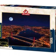 Art Puzzle Üç Köprü Bosphorus 1000 Parça Neon Puzzle