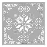 Artdeco 109 Etamin-1 30x30 cm Stencil Boyama Şablonu